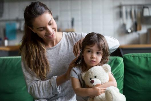 coiffure à domicile enfant